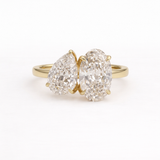 Paloma Toi Et Moi Champagne Ring in 18K