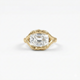 IRIS Old Mine Cushion Cut Ring in 14K