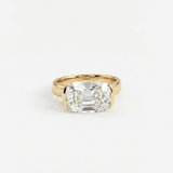 LEILA Old Mine Cushion Cut Ring