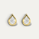 TEARDROP PEAR STUDS