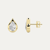 TEARDROP PEAR STUDS
